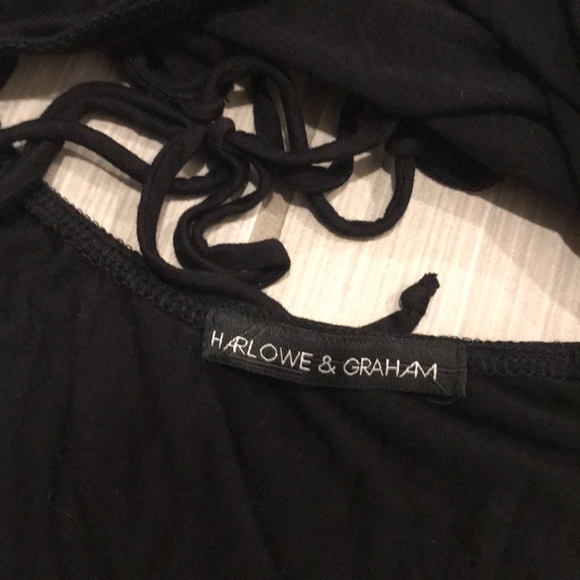 Onesie Cross Back Black Long Sleeve - Picture 6 of 8